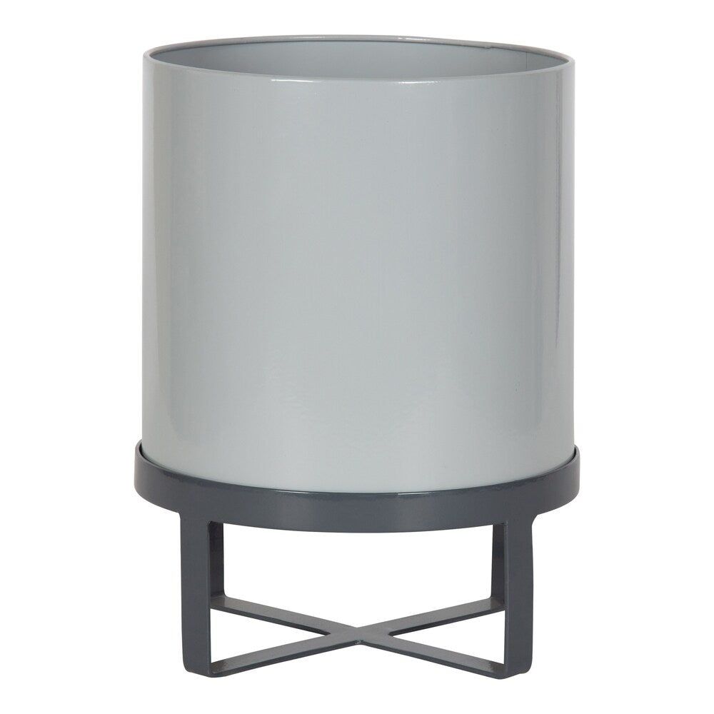 Kate and Laurel Bracey Metal Planter with Stand