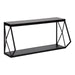 Kate and Laurel Brost Wood and Metal Wall Shelf - 22x8x10.25