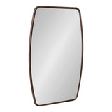 Kate and Laurel Caskill Barrel-shaped Framed Wall Mirror