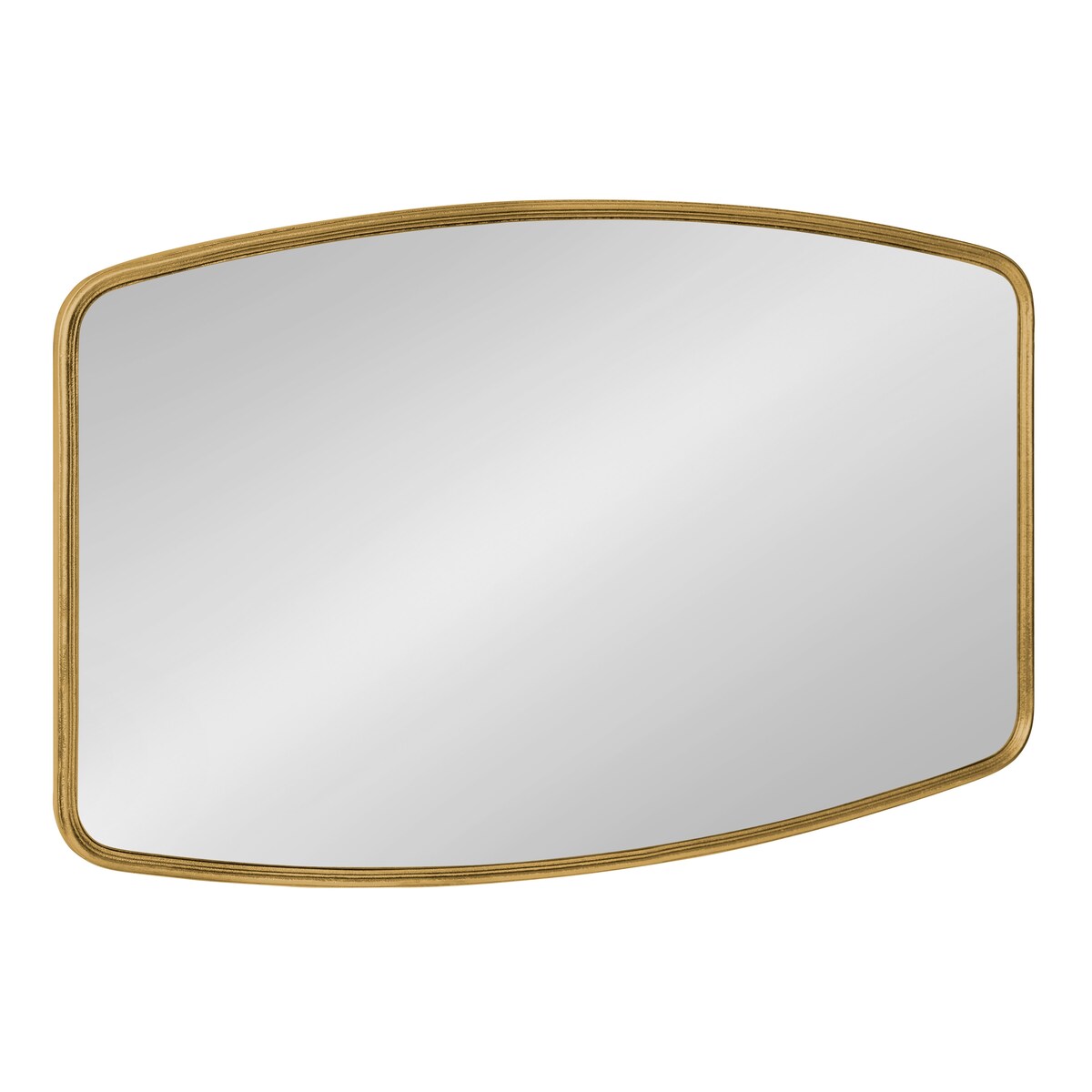 Kate and Laurel Caskill Barrel-shaped Framed Wall Mirror