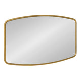 Kate and Laurel Caskill Barrel-shaped Framed Wall Mirror