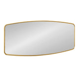 Kate and Laurel Caskill Barrel-shaped Framed Wall Mirror