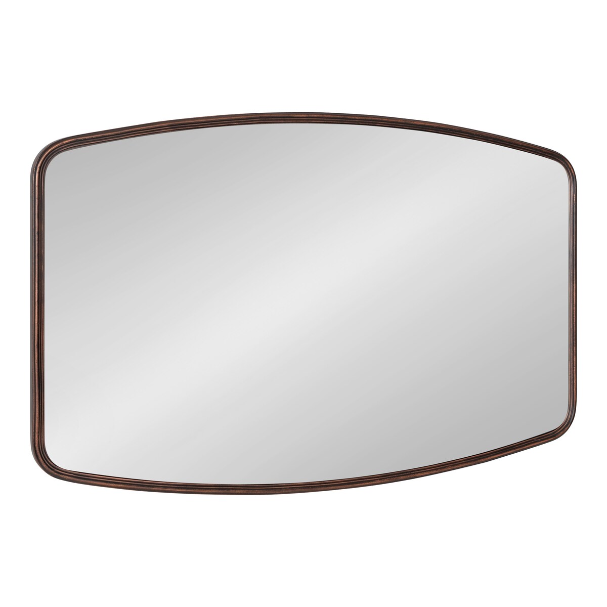 Kate and Laurel Caskill Barrel-shaped Framed Wall Mirror
