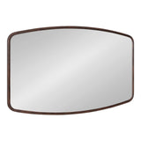 Kate and Laurel Caskill Barrel-shaped Framed Wall Mirror