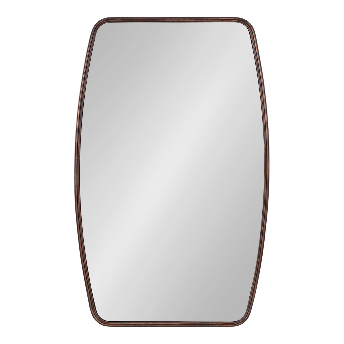 Kate and Laurel Caskill Barrel-shaped Framed Wall Mirror