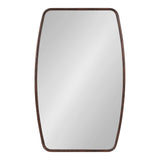 Kate and Laurel Caskill Barrel-shaped Framed Wall Mirror