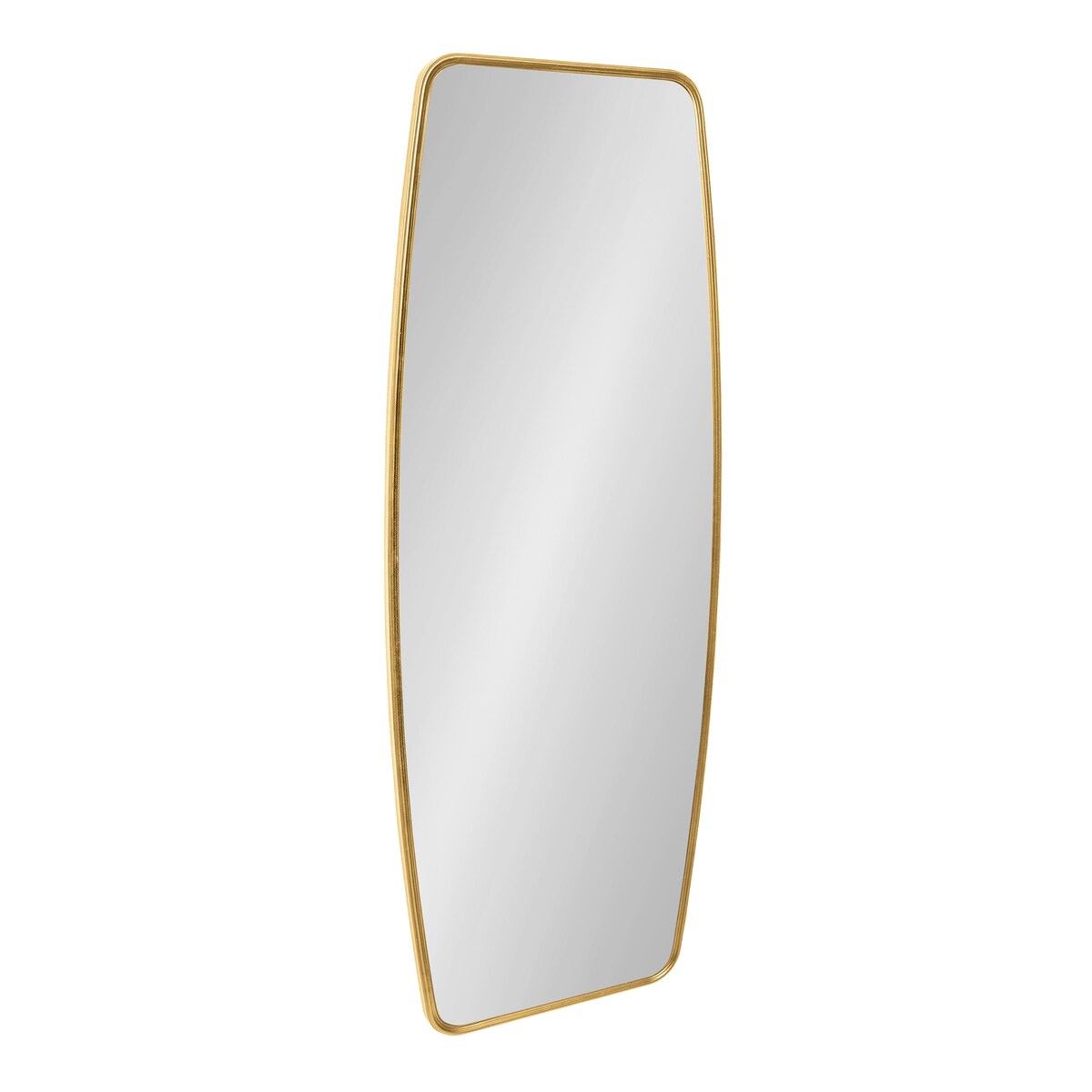 Kate and Laurel Caskill Barrel-shaped Framed Wall Mirror