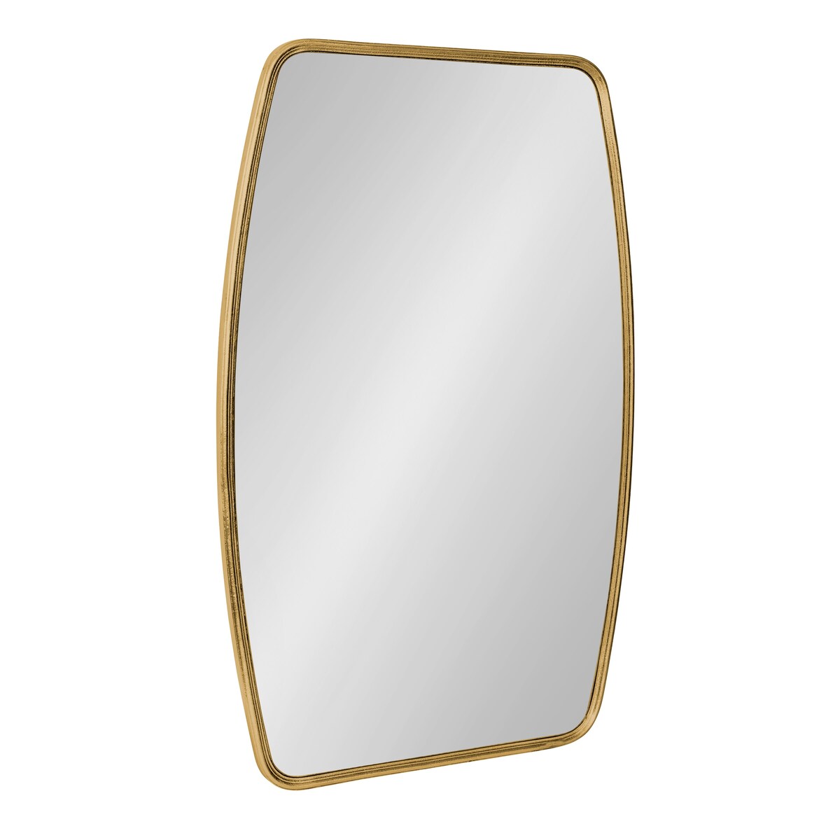 Kate and Laurel Caskill Barrel-shaped Framed Wall Mirror