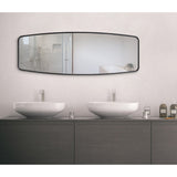 Kate and Laurel Caskill Barrel-shaped Framed Wall Mirror