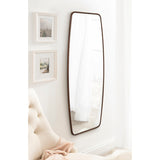 Kate and Laurel Caskill Barrel-shaped Framed Wall Mirror