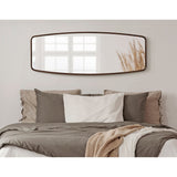 Kate and Laurel Caskill Barrel-shaped Framed Wall Mirror