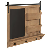 Kate and Laurel Cates Magnetic Wall Organizer with Pockets