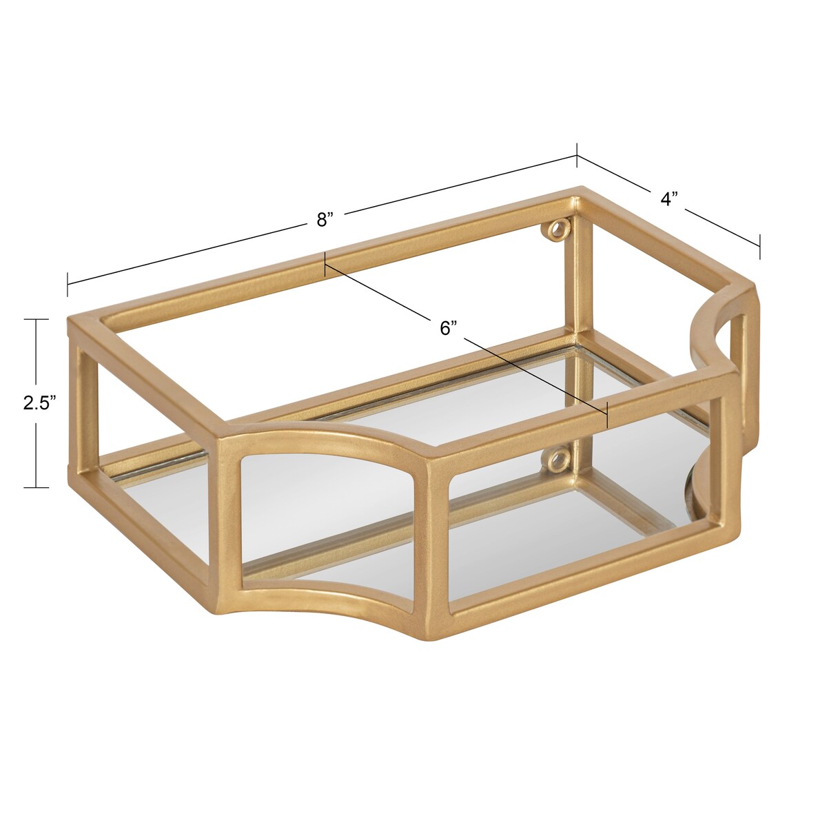 Kate and Laurel Ciel Wall Sconce Shelf Set