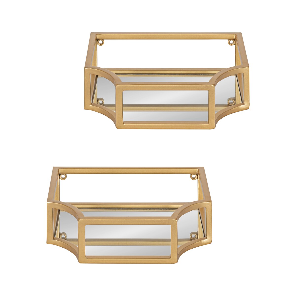 Kate and Laurel Ciel Wall Sconce Shelf Set