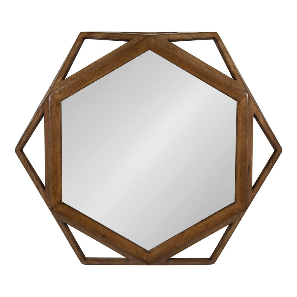Kate and Laurel Cortland Wood Framed Mirror