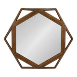 Kate and Laurel Cortland Wood Framed Mirror