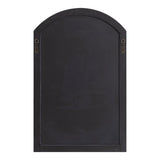 Kate and Laurel Haldron Wood Framed Arch Wall Mirror - 24x36