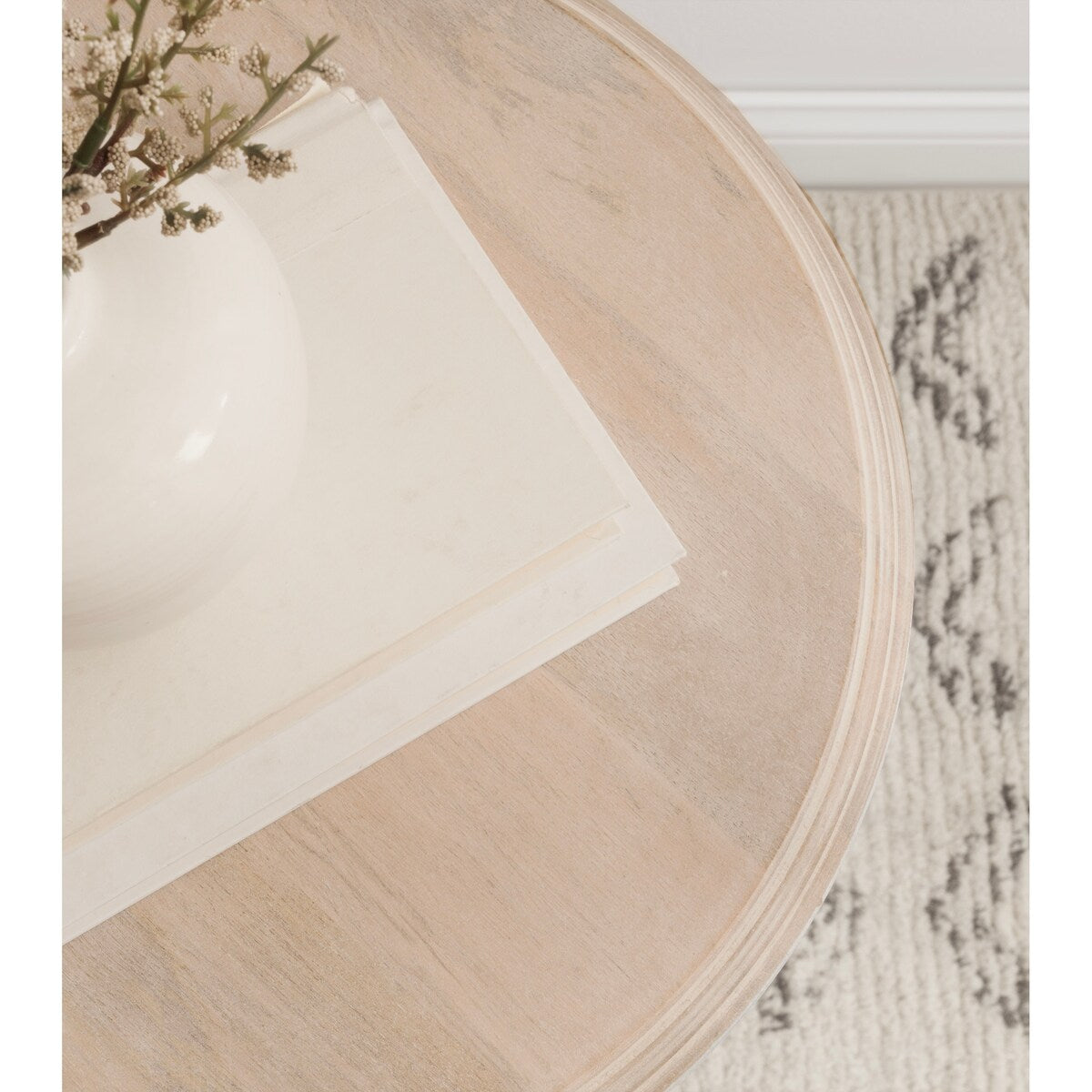 Kate and Laurel Hingham Wood Side Table - 16x16x24