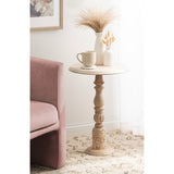 Kate and Laurel Hingham Wood Side Table - 16x16x24