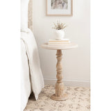 Kate and Laurel Hingham Wood Side Table - 16x16x24