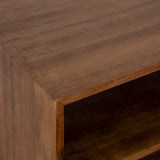 Kate and Laurel Hutton Floating Wall Shelf with Drawer - 12.5x10x7