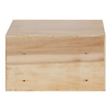 Kate and Laurel Hutton Floating Wall Shelf with Drawer - 12.5x10x7
