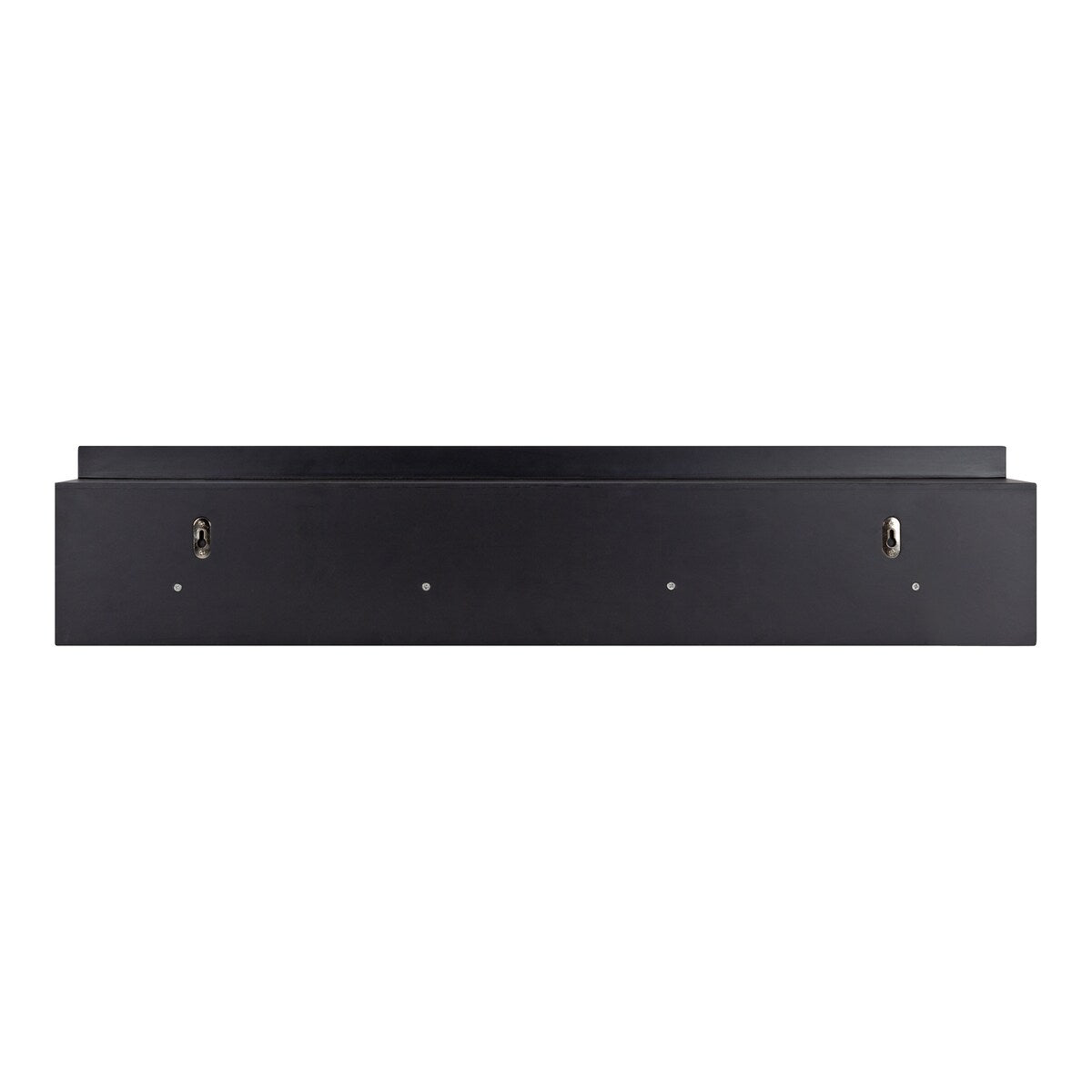 Kate and Laurel Levie Wood Wall Shelf Ledge with Knobs - 36x7.5x4.5