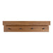 Kate and Laurel Levie Wood Wall Shelf Ledge with Knobs - 36x7.5x4.5