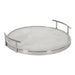 Kate and Laurel Marbury Round Metal Tray