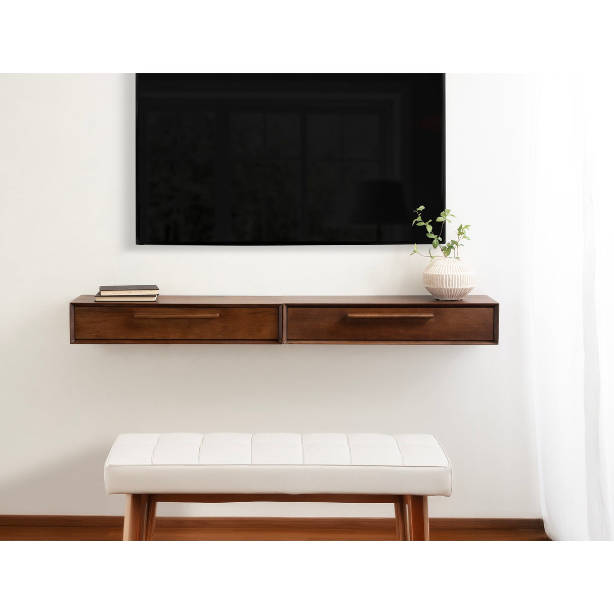 Kate and Laurel McCutcheon Floating Console Table