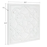 Kate and Laurel Mercador Wall Art Plaque