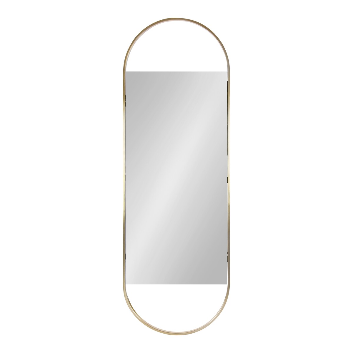 Kate and Laurel Nobles Framed Capsule Mirror - 16x48