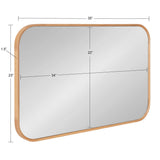 Kate and Laurel Nordlund Framed Wall Mirror