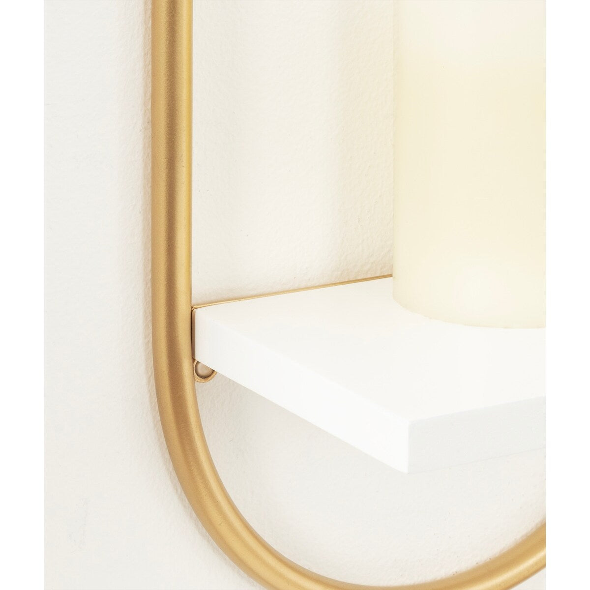 Kate and Laurel Olav Wall Shelf Set