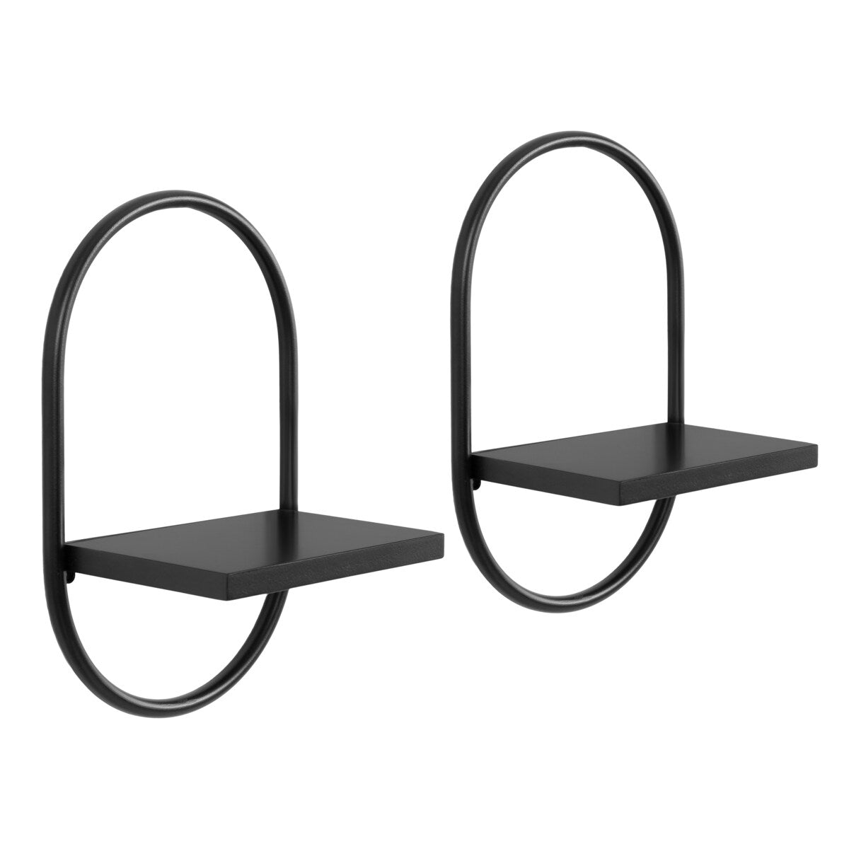 Kate and Laurel Olav Wall Shelf Set