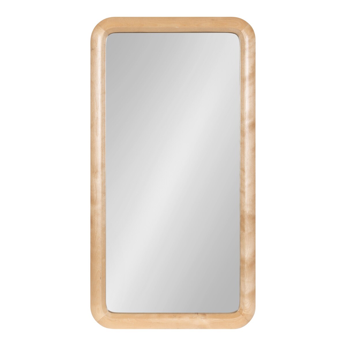 Kate and Laurel Pao Framed Wood Wall Mirror