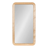 Kate and Laurel Pao Framed Wood Wall Mirror