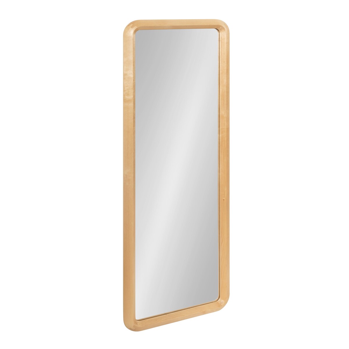 Kate and Laurel Pao Framed Wood Wall Mirror