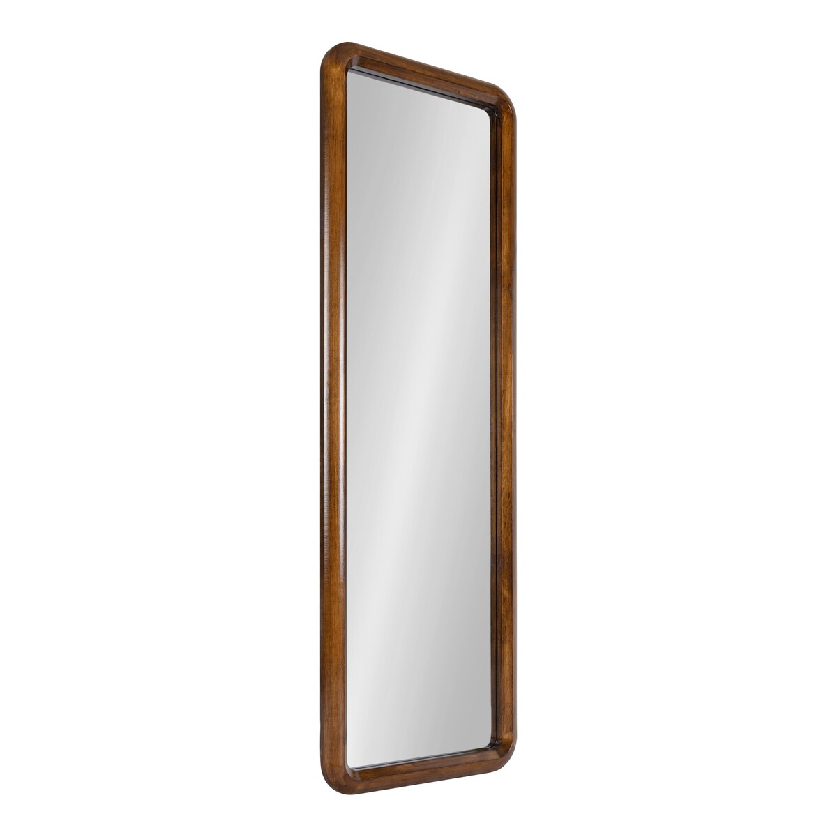 Kate and Laurel Pao Framed Wood Wall Mirror