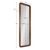 Kate and Laurel Pao Framed Wood Wall Mirror