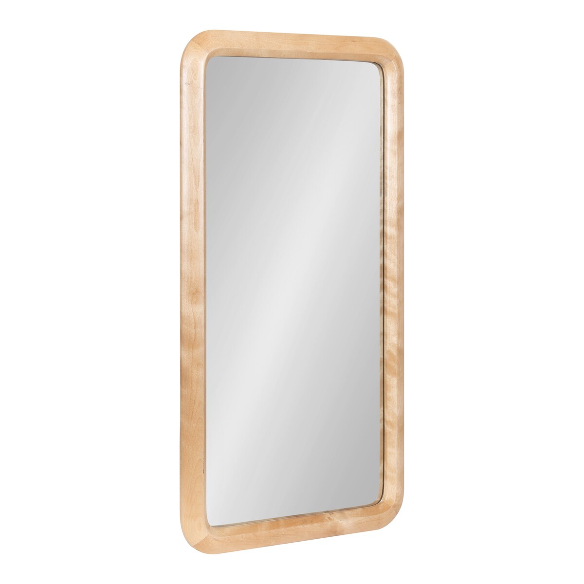 Kate and Laurel Pao Framed Wood Wall Mirror