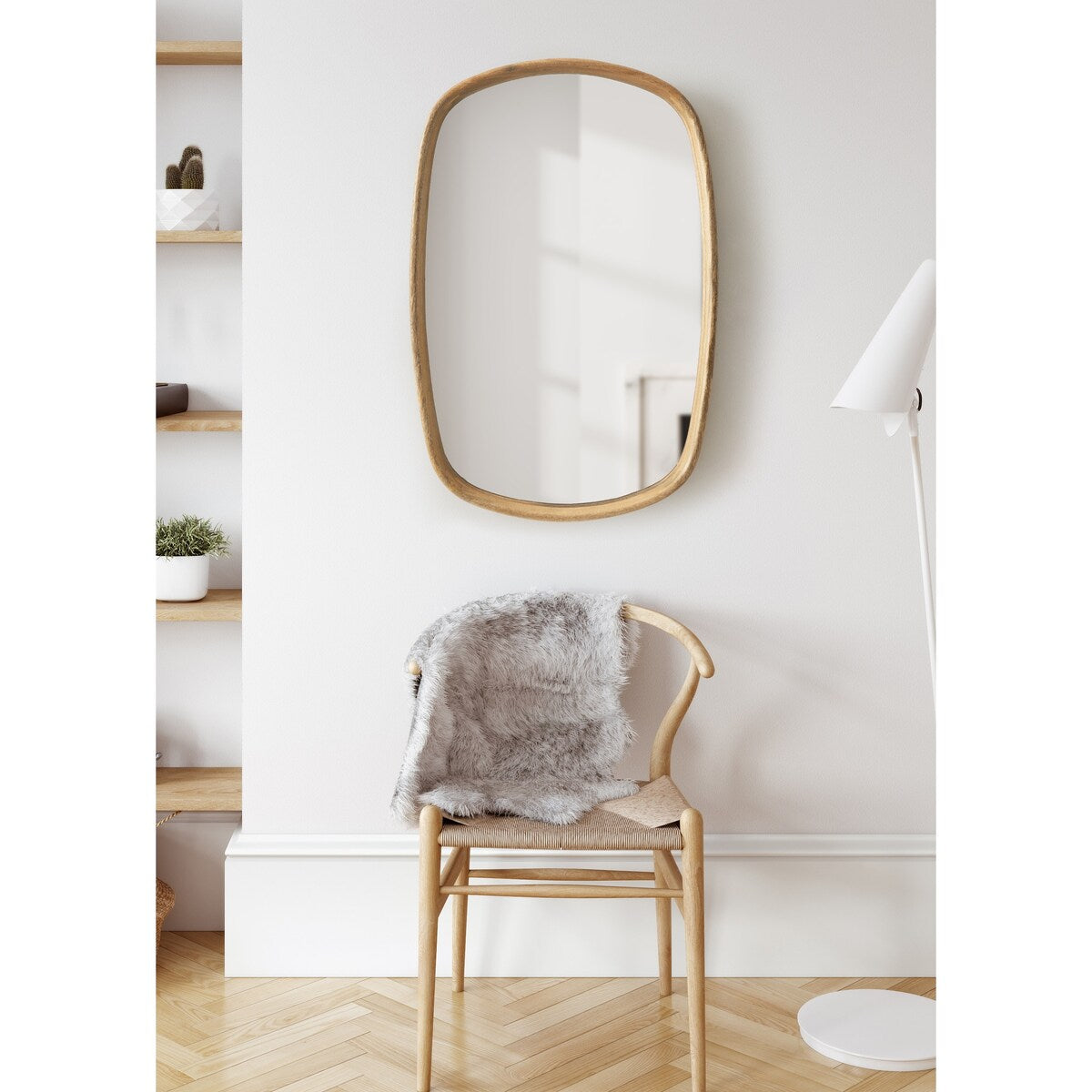 Kate and Laurel Prema Framed Wall Mirror