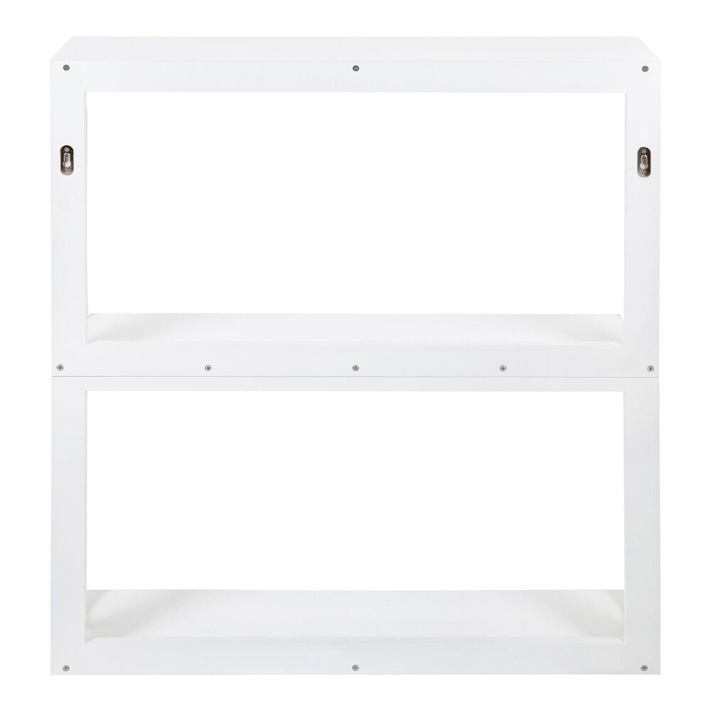 Kate and Laurel Ring Wooden 3-Tier Shelf - 28x8x31