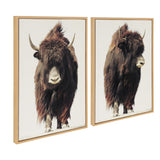 Kate and Laurel Sylvie Beast Framed Canvas by Saint and Sailor Studios
