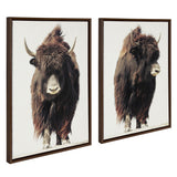Kate and Laurel Sylvie Beast Framed Canvas by Saint and Sailor Studios