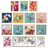 Kate and Laurel Sylvie Ink Wash Floral Framed Canvas by Emma Daisy