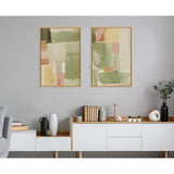 Kate and Laurel Sylvie United2 Framed Canvas Art Set by Amy Lighthall