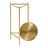 Kate and Laurel Ulani Round Metal Accent Table Set