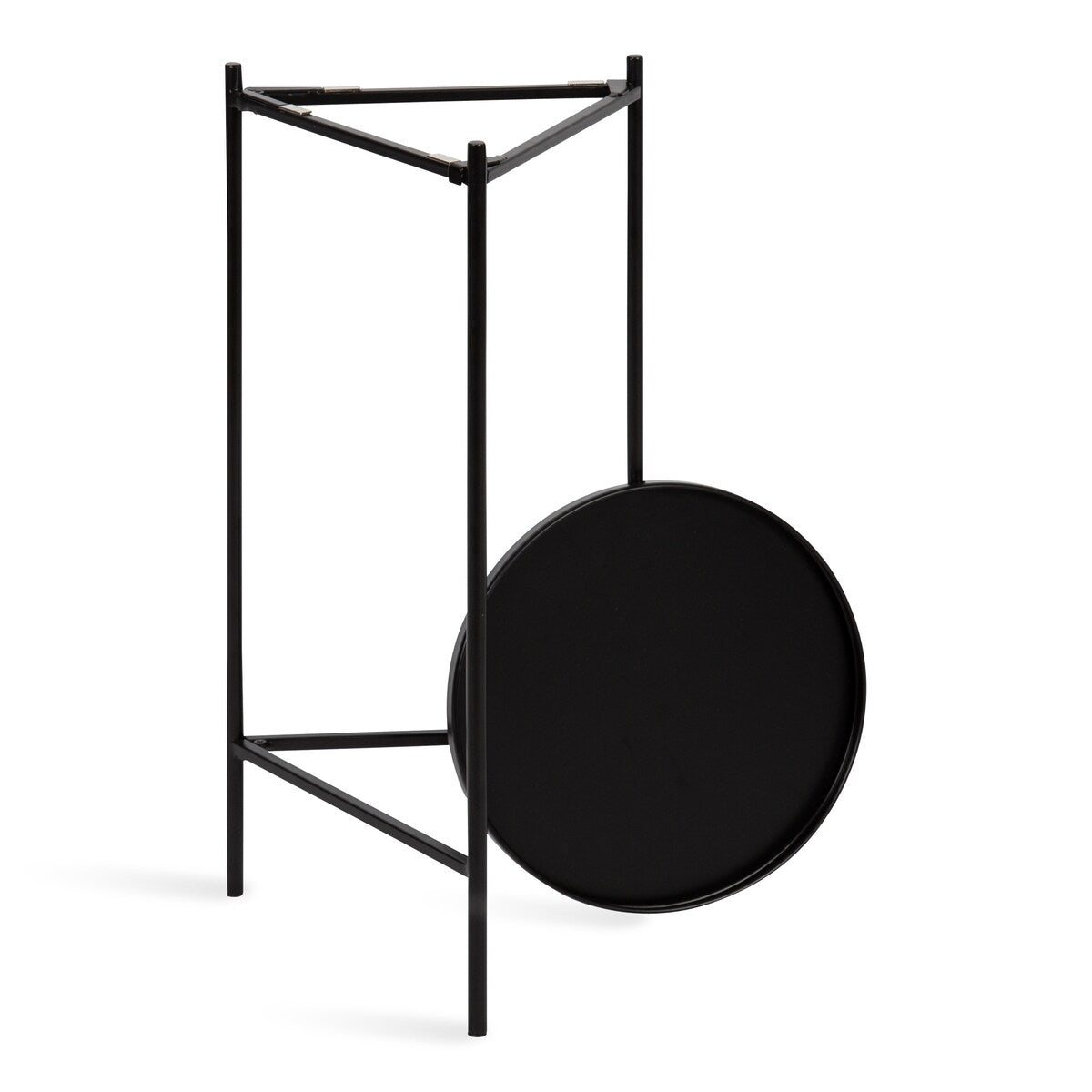 Kate and Laurel Ulani Round Metal Accent Table Set