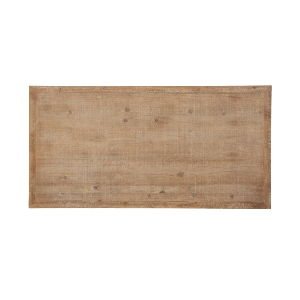 Kate and Laurel Wyldwood Rustic Carved Wood Desk